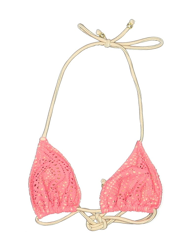 Pre-owned Eberjey Swimsuit Top Pink Swimwear