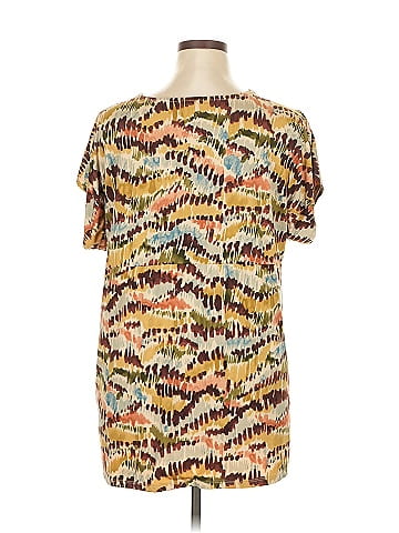 Daisy Fuentes Short Sleeve Blouse (view 2)