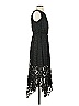 ML Monique Lhuillier 100% Polyester Black Cocktail Dress Size 2 - photo 4