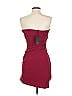 NBD Solid Burgundy Cocktail Dress Size XS - photo 2