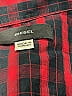 Diesel 100% Cotton Plaid Red Long Sleeve Blouse Size XXS - photo 7