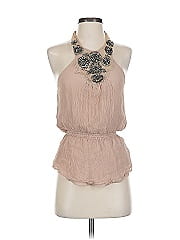 Bebe Sleeveless Silk Top