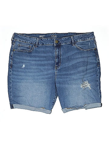 a.n.a. A New Approach Denim Shorts (view 1)