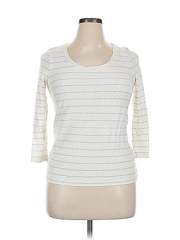 J.Crew Factory Store 3/4 Sleeve T-Shirt (view 1)