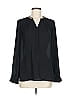 Violet & Claire 100% Polyester Black Long Sleeve Blouse Size M - photo 1