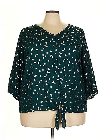 Papermoon 3/4 Sleeve Blouse (view 1)