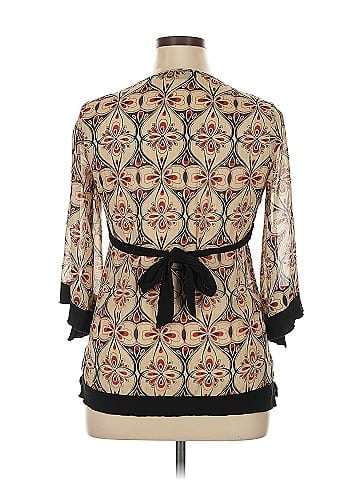 Moa Moa 3/4 Sleeve Blouse (view 2)