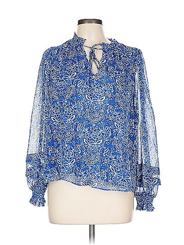 Pinch Long Sleeve Blouse (view 1)