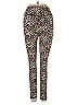 Zyia Active Animal Print Brown Ivory Leggings Size 2 - photo 2