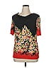 Ellen Tracy Orange Short Sleeve Top Size XL - photo 1