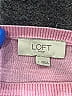 Ann Taylor LOFT Outlet 100% Cotton Pink Short Sleeve T-Shirt Size L - photo 7