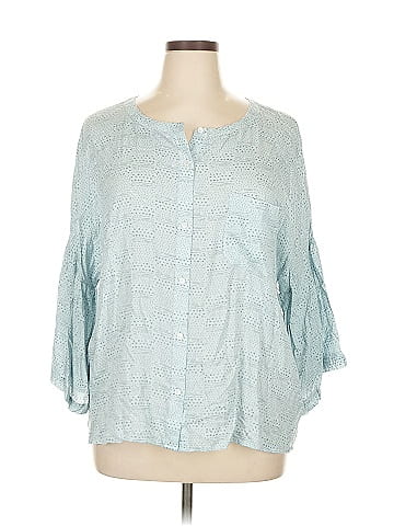 TWO by Vince Camuto 3/4 Sleeve Blouse (view 1)