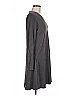 Left Coast by Dolan Solid Gray Casual Dress Size M - photo 4