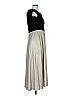 Donna Morgan Silver Cocktail Dress Size 10 - photo 4