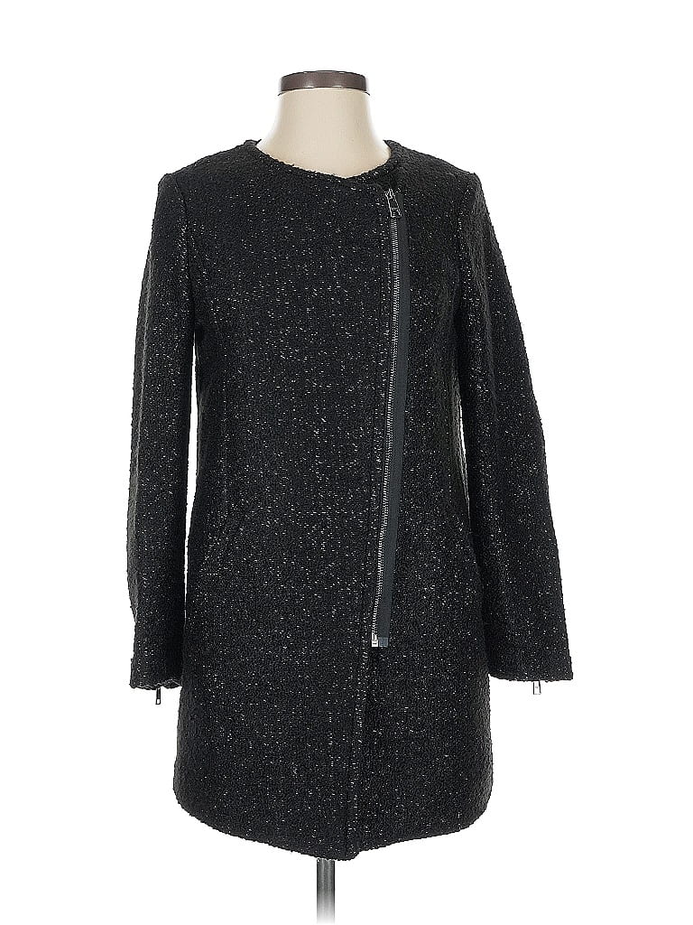 Pre-owned Banana Republic Coat In Black