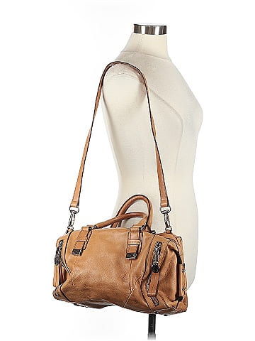 B Makowsky Leather Satchel (view 2)