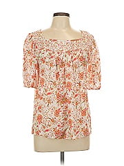 Rose + Olive Short Sleeve Blouse