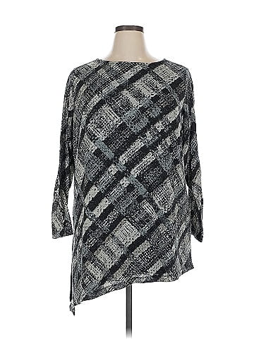 Susan Graver 3/4 Sleeve Blouse (view 1)