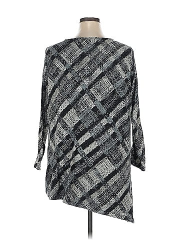 Susan Graver 3/4 Sleeve Blouse (view 2)