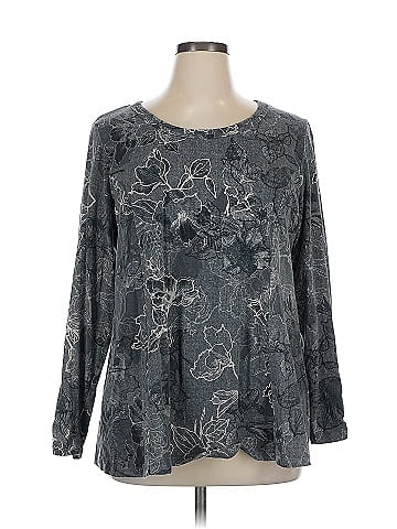 Susan Graver Long Sleeve Blouse (view 1)