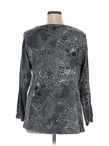 Susan Graver Long Sleeve Blouse (view 2)