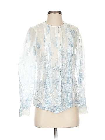 Massimo Dutti Long Sleeve Blouse (view 1)