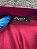 BTFBM Solid Burgundy Pink Formal Skirt Size M - photo 4