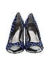 AK Anne Klein Animal Print Blue Heels Size 8 1/2 - photo 2