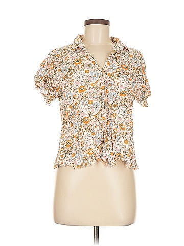 Philosophy Republic Clothing Short Sleeve Blouse (view 1)