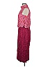 ML Monique Lhuillier Burgundy Cocktail Dress Size 6 - photo 4