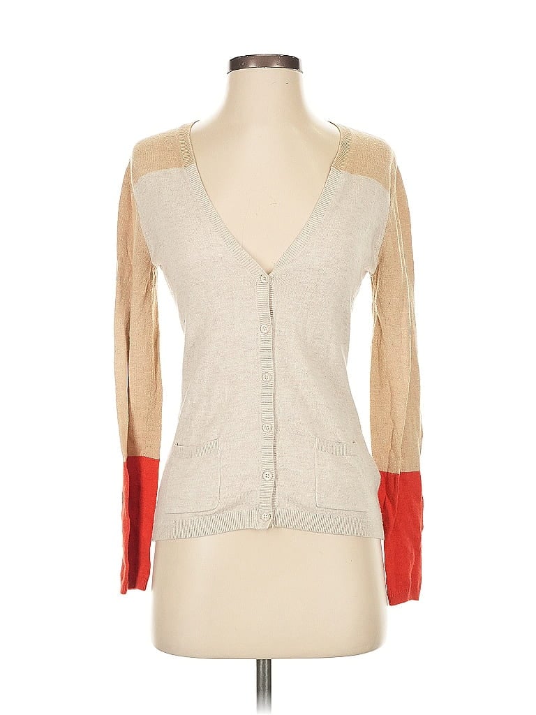 Pre-owned Banana Republic Factory Store Cardigan Sweater In Brown