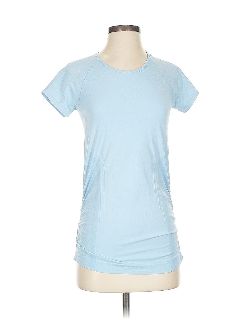 Pre-owned Athleta Active T-shirt In Blue