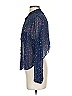 Mara Hoffman 100% Silk Stars Blue Long Sleeve Silk Top Size 0 - photo 5
