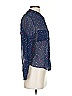Mara Hoffman 100% Silk Stars Blue Long Sleeve Silk Top Size 0 - photo 4