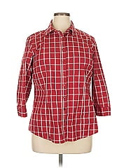 Chadwicks 3/4 Sleeve Button Down Shirt