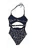 Cyn & Luca Stars Blue Two Piece Swimsuit Size L - photo 2