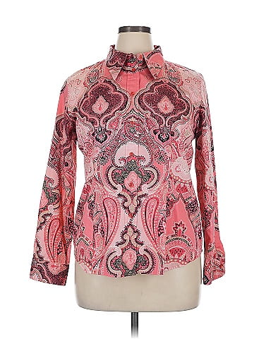 Jones New York Signature Long Sleeve Blouse (view 1)