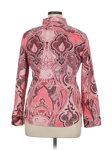 Jones New York Signature Long Sleeve Blouse (view 2)