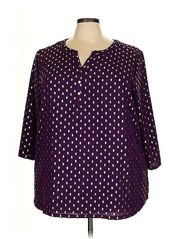 Emily Daniels 3/4 Sleeve Blouse (view 1)