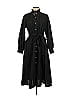 Free Assembly 100% Cotton Black Casual Dress Size L - photo 1