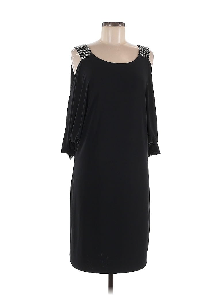 Pre-owned Jennifer Lopez Cocktail Dress In Black