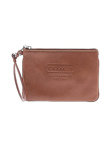 Coach Leather Wristlet (view 1)