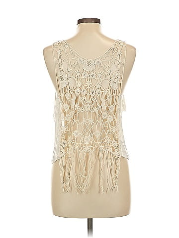 En Creme Sleeveless Top (view 2)
