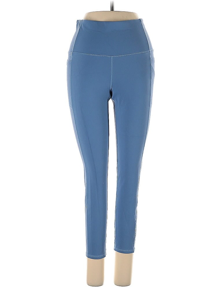 Pre-owned Skechers Active Pants In Blue