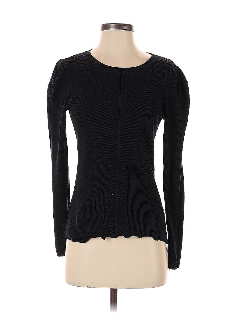 Pre-owned Banana Republic Pullover Sweater In Black