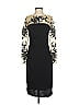 David Meister 100% Rayon Graphic Black Cocktail Dress Size 4 - photo 1