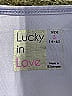Lucky in Love Blue Sleeveless T-Shirt Size S - photo 7