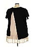 LOGO by Lori Goldstein Black Short Sleeve Top Size 3X - photo 2