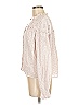 Saylor 100% Cotton Pink Long Sleeve Blouse Size M - photo 5