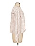 Saylor 100% Cotton Pink Long Sleeve Blouse Size M - photo 4